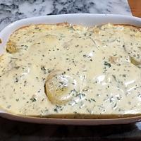 recette gratin de pommes de terre au boursin