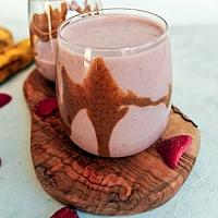 recette Smoothie fraise et banane crémeux