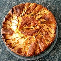 recette Gâteau moelleux aux pommes et crème d'amande