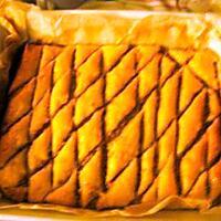 recette Baklawa rapide : gâteau aux amandes qui sert de petits fours