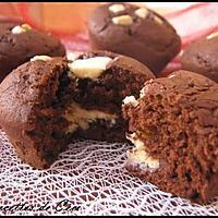 recette Muffins aux 2 chocolats