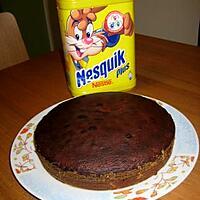 recette Super facile le gâteau Nesquik