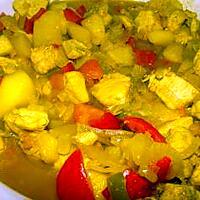 recette Curry de poulet aux pommes