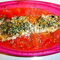 recette Papillotes de saumon et tomate cerise