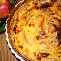 recette Tarte aux pommes façon alsacienne
