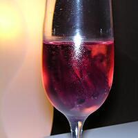 recette Champagne Hibiscus