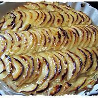recette tarte aux pommes et raisins de corinthe