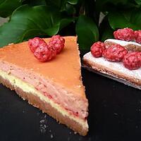 recette Cheesecake citron-pralines roses rémois