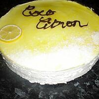 recette bavarois coco citron