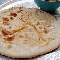 recette Pain indien le Naan au fromage