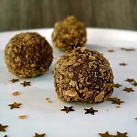 recette Truffes Croustillantes au Praliné & Crêpes Dentelles