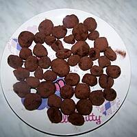 recette Truffes au chocolat