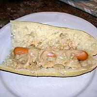 recette Choucroute en Hot dog & sa ptite sauce crémeuse