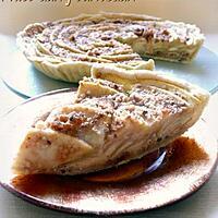 recette Tarte aux pommes & aux macarons de Joyeuse