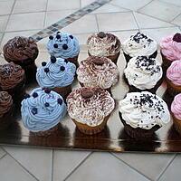 recette mon plateau de cupcakes pour une aprés midi entre filles