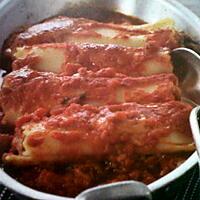 recette cannellonis à la sauce tomate