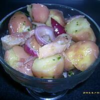 recette salade rose aux filets de harengs
