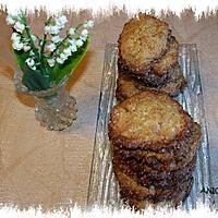 recette Cookies au sésame noir et gingembre confit –Recette de chouya