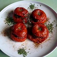 recette Tomates farcies ratatouille/jambon