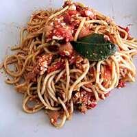 recette Spaghettis bolognaises végétariens
