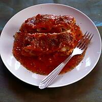 recette Lasagnes St nectaire/cantal/ sauce tomate