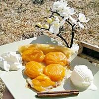 recette Tarte tatin à l'abricot