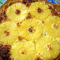 recette Tarte à l'ananas et à la noix de coco