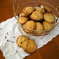 recette cookies croustillants aux noisettes