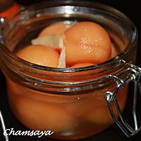 recette Billes de melon au gingembre