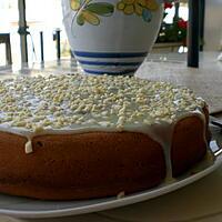 recette Gâteau " Blanc Amande"