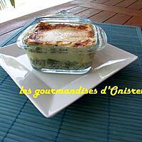 recette Lasagnes gratinées au parmesan et épinards