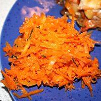 recette Salade de carottes à la mangue