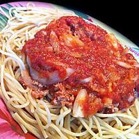 recette Spaguettis Tuna Bolognaise !