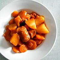 recette Ragout carottes et saucisses