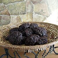 recette Biscuits brownies aux flocons d'avoine