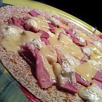 recette Tortizza a pâte souple jambon fromage (P'tit Dej Chrononutrition)