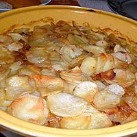 recette Gratin de pomme de terre à la Lyonnaise