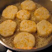 recette Croquettes de pommes de terre au cheddar jaune