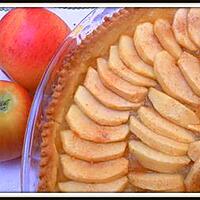 recette Tarte aux pommes (pâte brisée de Christophe felder)