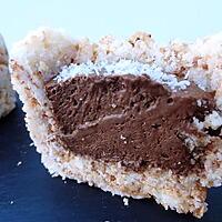 recette Petits Sablés coco et sa mousse au chocolat