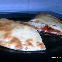 recette pizza aux anchois façon chausson