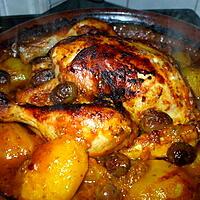 recette Tajine de poulet aux olives.................