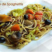 recette Tajine de Spaghettis