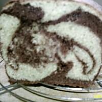 recette Cake marbré au chocolat et au thé vert Matcha