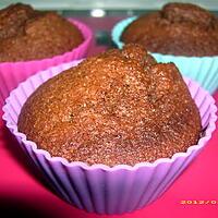 recette muffins tout chocolat