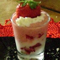 recette triffle aux fraises
