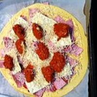 recette tarte jambon, fromage, tomate rapide