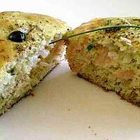 recette Muffins au saumon, fromages, poire et ciboulette.