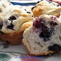 recette Muffins aux bleuets