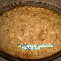 recette Clafoutis aux pommes (2 éme version)